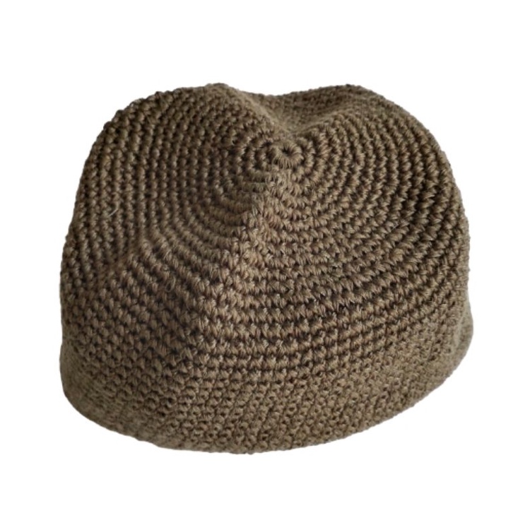 PUTIH PRIA Men's Cap Caps Muslim White Caps Adult Caps Knitted Plain ...