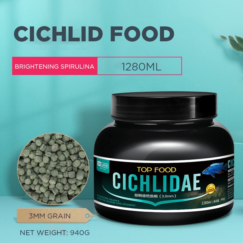 YEE Spirulina Fish Food, Rich in Carotene, Allicin And Protein, Special