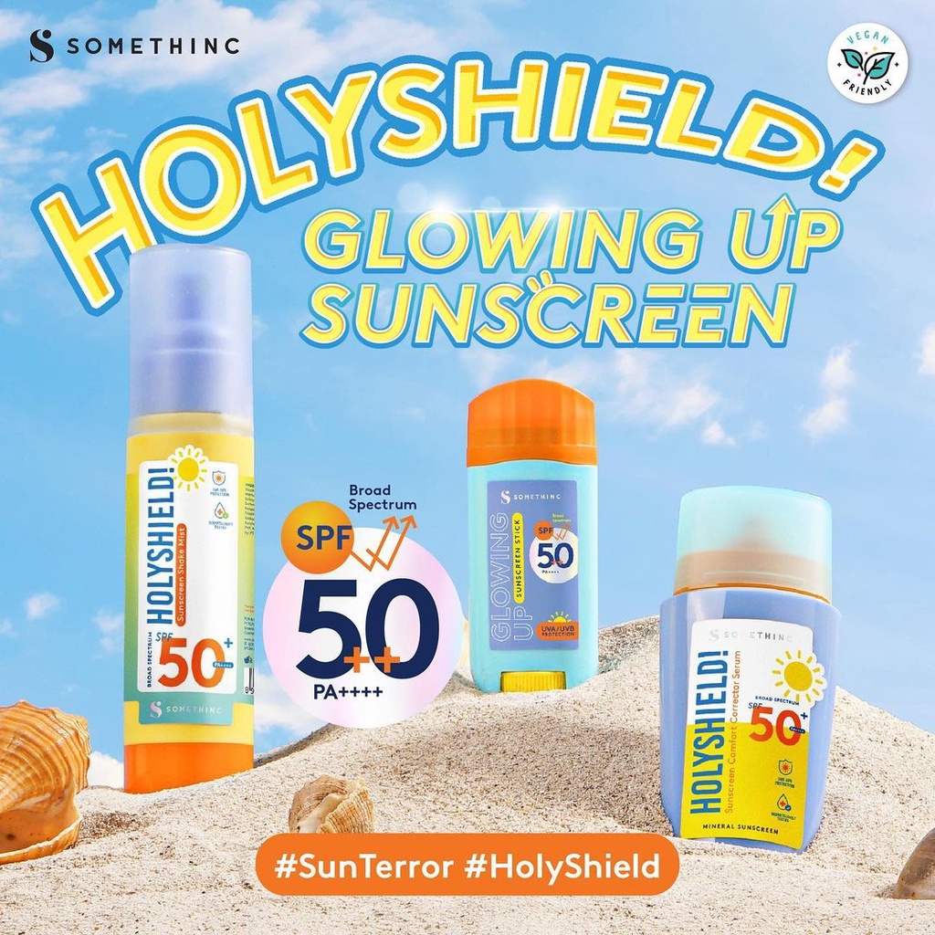 Somethinc Holyshield Sunscreen Comfort Corrector Serum SPF 50+ PA