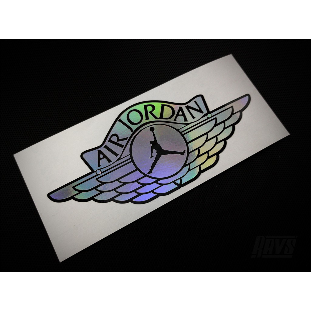Air Jordan logo cut out vinyl sticker | Shopee Singapore