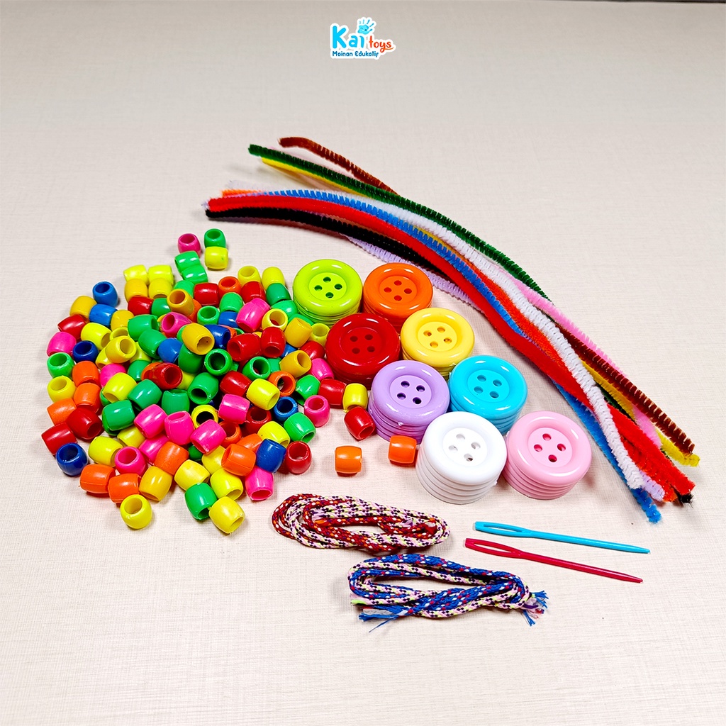 Stringing Package - Montessori Prewriting Sensory Smooth Motor Toys for ...