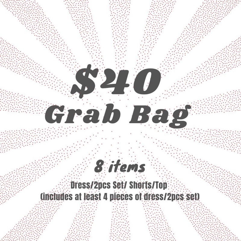 40 Grab Bag Sale Shopee Singapore