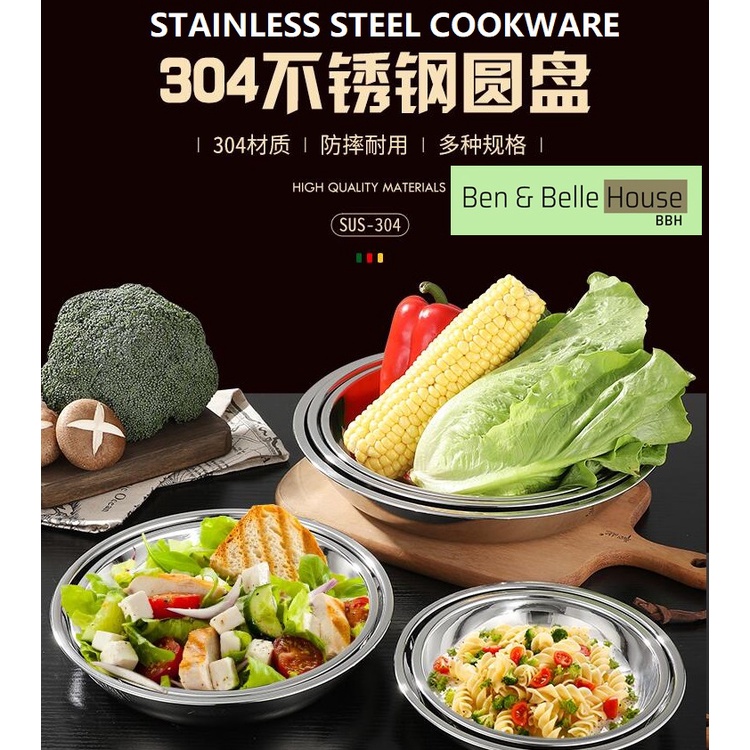 Stainless Steel Plates/Steaming/Cooking Plates/ Stainless steel cook ...