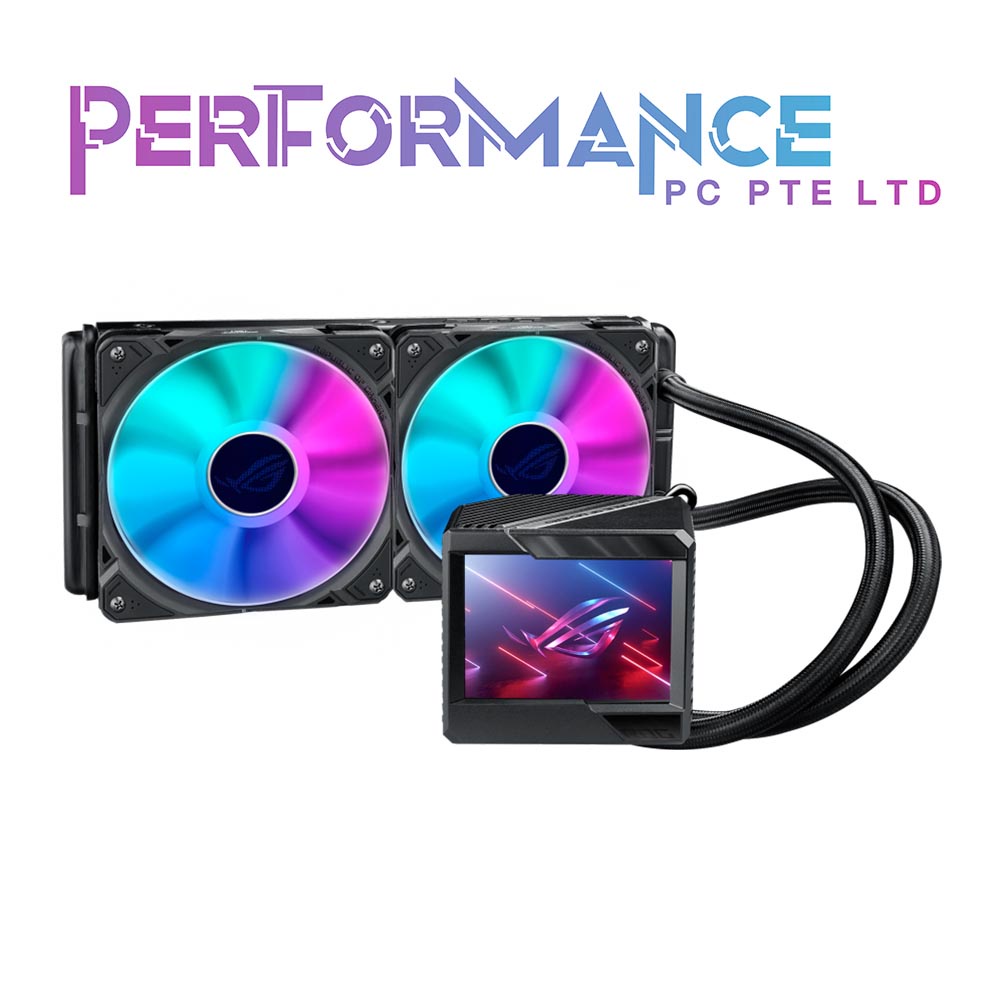 Asus ROG RYUJIN II 240 ARGB AIO Liquid CPU Cooler 2x 120mm Radiator Fan ...