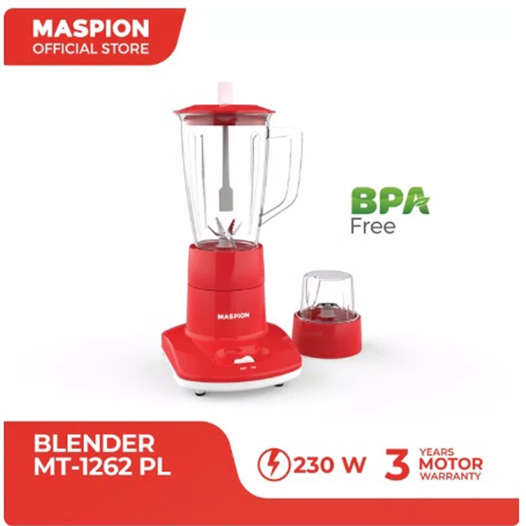 Maspion Pelumat Blender with Dry Miller 1 Liter MT-1262 PL - Gambar 2