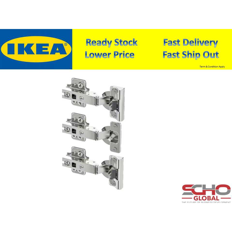 IKEAKOMPLEMENT Soft closing hinge (3pieces) Shopee Singapore