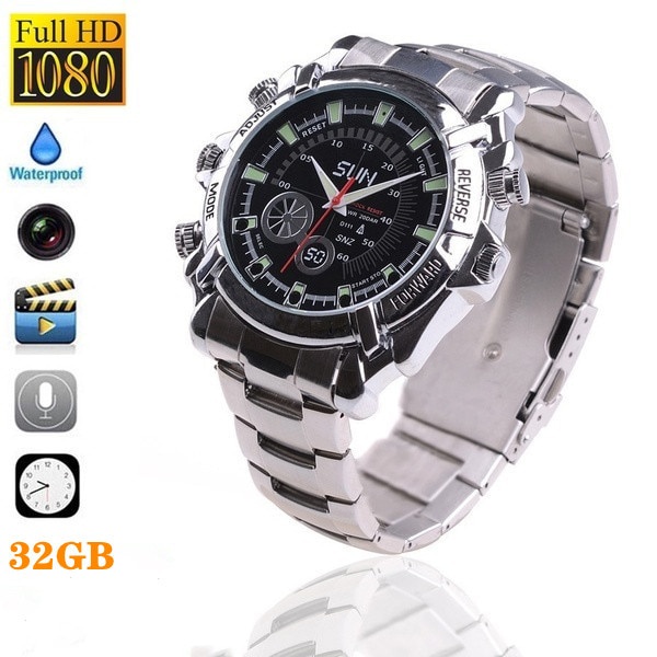 2026 NEW 1080P Full HD Video Recorder Mini Camera Watch with Cameras IR ...