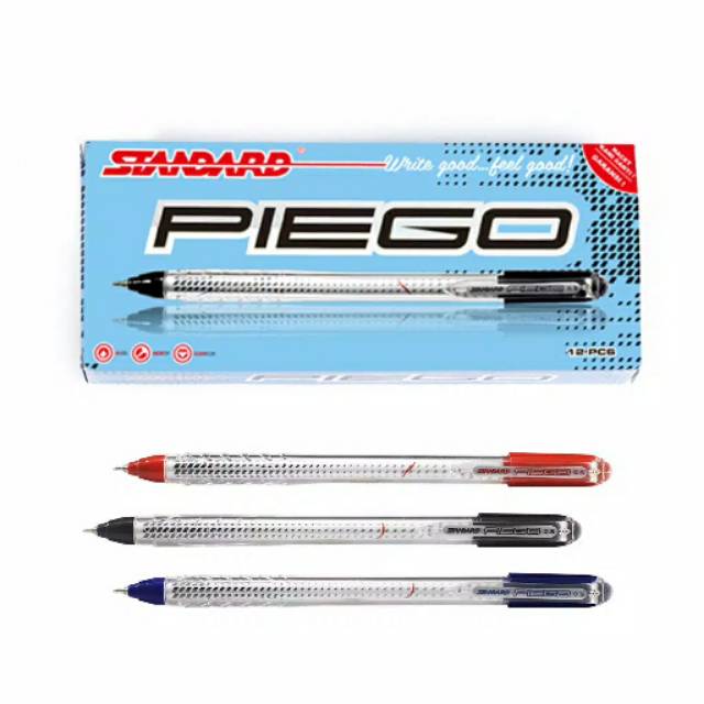 HITAM Standard Pen PIEGO Pen Contains 12 Ballpoint Pens / Ballpoint ...
