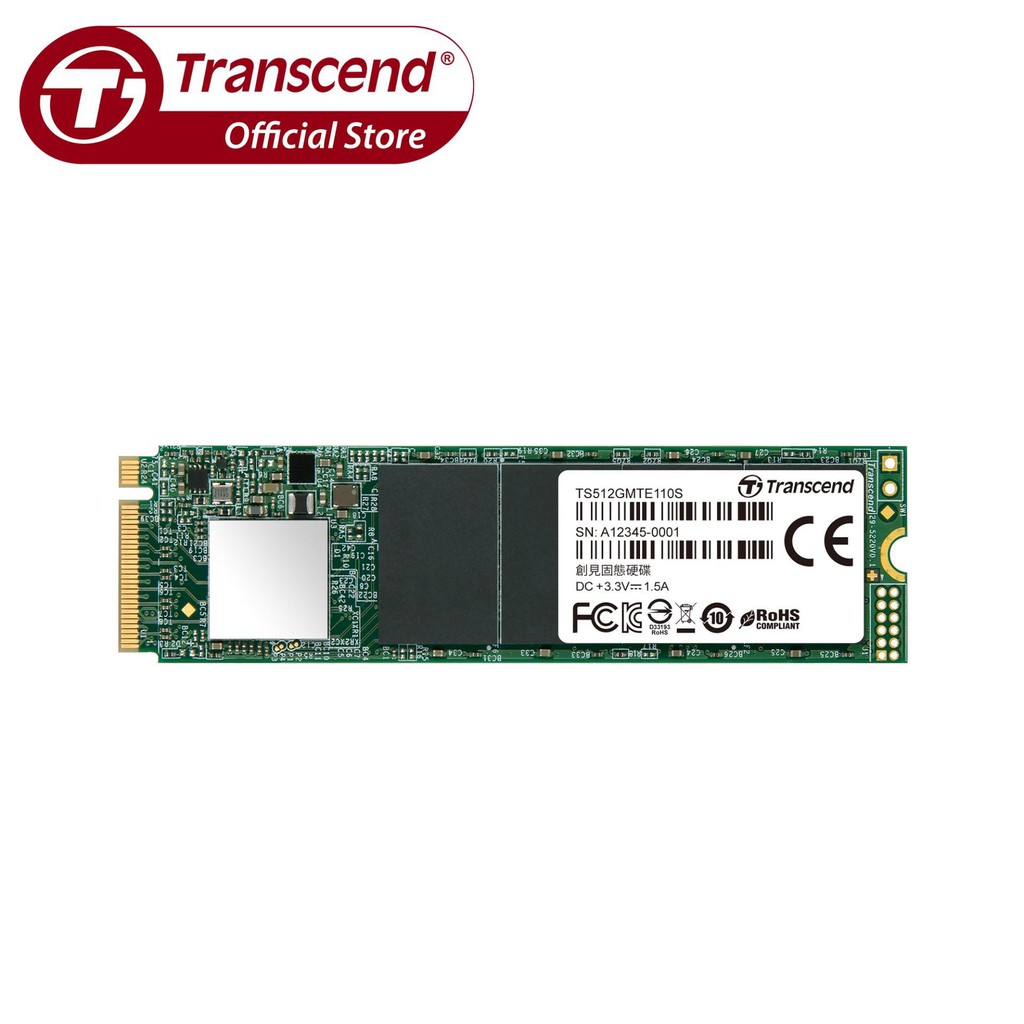 Transcend 128GB 110S M.2 PCIe Gen3 x4 SSD