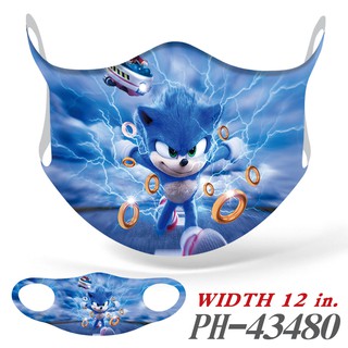 Sonic The Hedgehog Cartoon Mask, Jogo Circundante, Kawaii