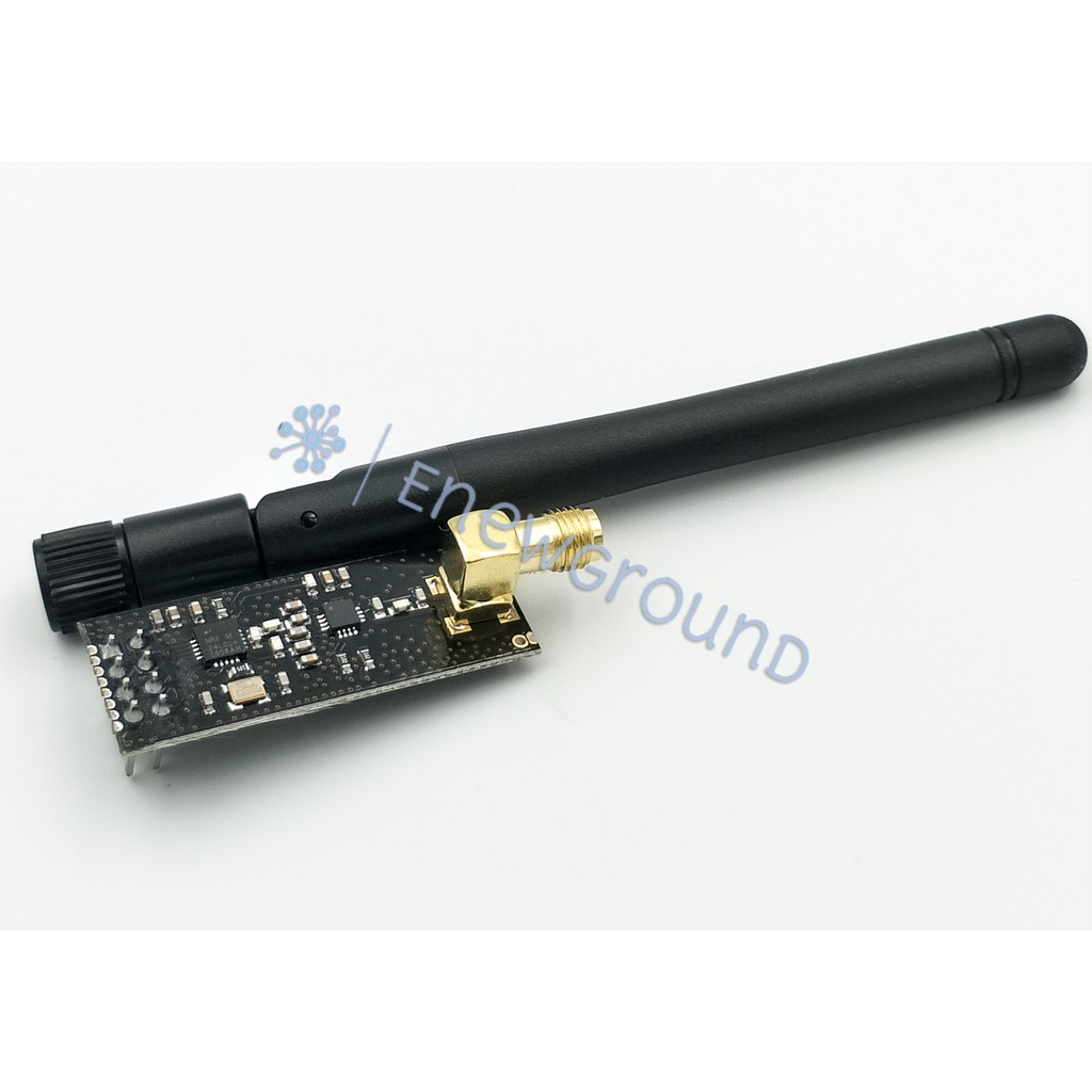 RF transceiver module (2.4GHz, NRF24L01+ with PA and LNA) | Shopee ...