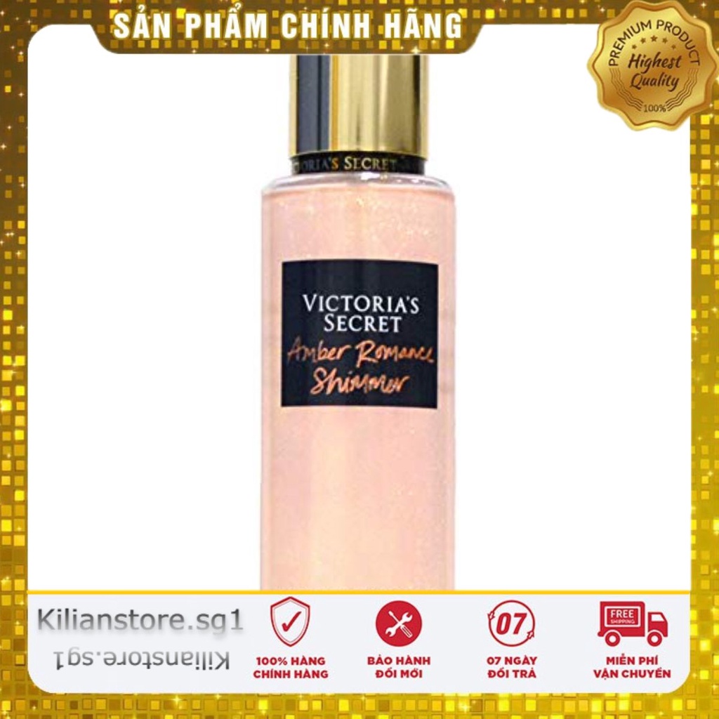 Victoria secret amber discount romance shimmer lotion