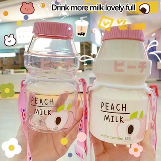 Kawaii Cat Glass Cup Cute Water Bottle For Girl 300ml Cartoon Mini Mug  Japanese Style Creative Tumbler Portable Drinking Kettle 