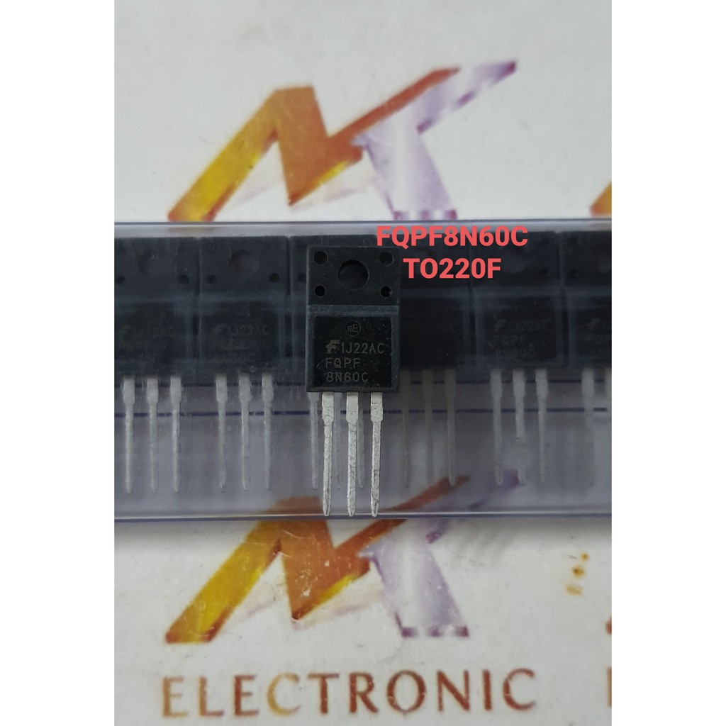 Fqpf8n60c 8N60C 8N60 TO220F N Mosfet 600V 8A Genuine New 100% (con ...