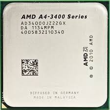 AMD A4 3400 / 2.7 GHz processor FM1 Socket | Shopee Singapore
