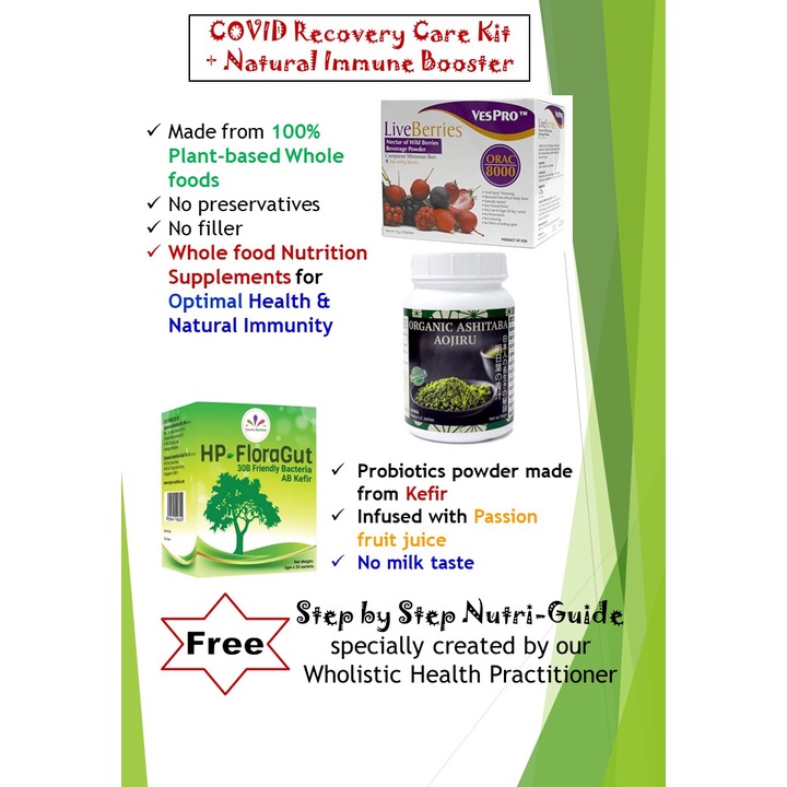 Dynamic Nutrition Health Supplement Bundle : COVID Recovery Care Kit ...