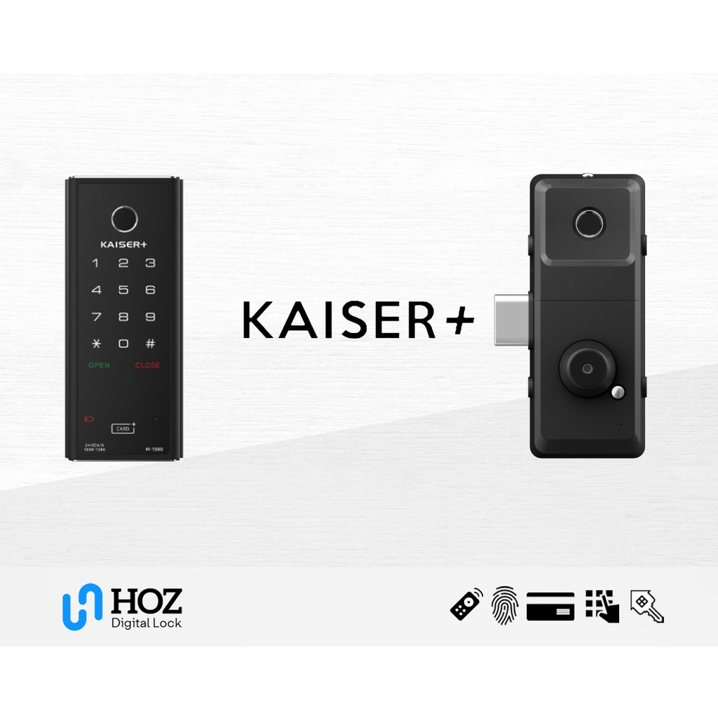 Kaiser+ / 6In1 Digital Gate Lock / Gate Sync 1593 Hoz Digital Lock