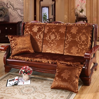  Mahogany Chair Cushion,[Chinese Style] Cushions Mahogany Sofa  mat Solid Wood Sponge Chair Cushion Armchair seat mat [Classical]-F  38x44x5cm(15x17x2inch) : Home & Kitchen