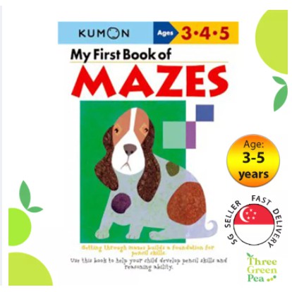 Kumon Basic Skills Workbooks - My First Book of Mazes [Original] [C2-4 ...