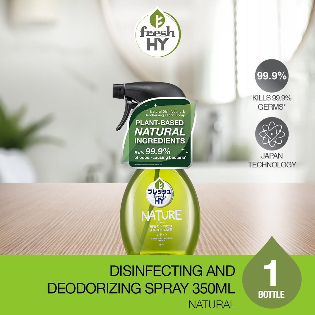 Fresh HY Disinfecting and Deodorizing Spray 350ml | Shopee Singapore