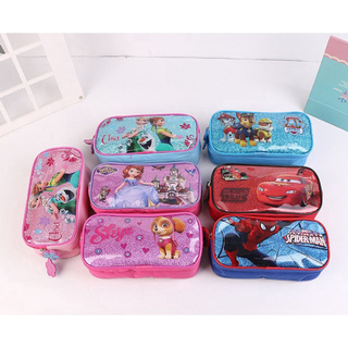 Disney Princess Pencil Case, Hard Case Supply Box with Zipper