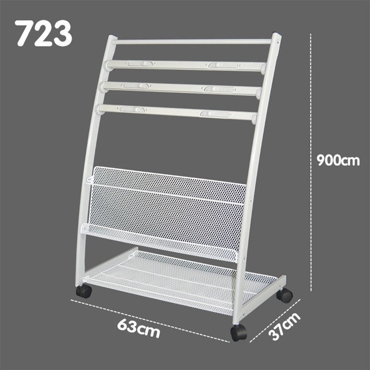 Iron Newspapers Rack the Newspaper Stand Magazine Rack Book Shelf ...