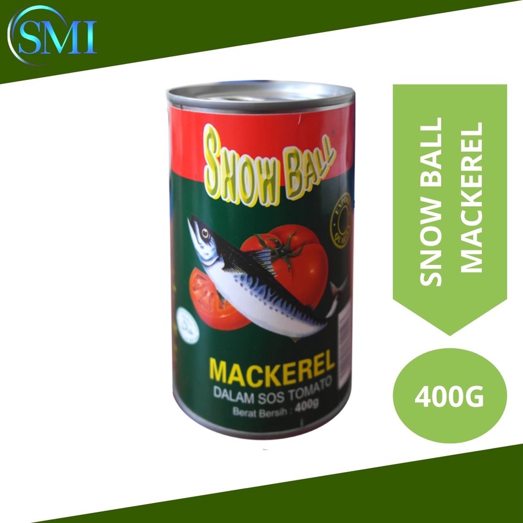 SNOW BALL MACKEREL IN TOMATO SAUCE 400G Shopee Singapore