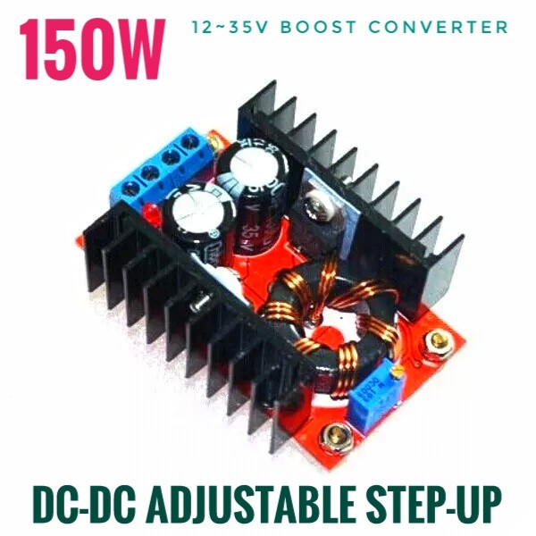 Step up Boost Converter 150W DC-DC Converter Module Output: 12-35V ...