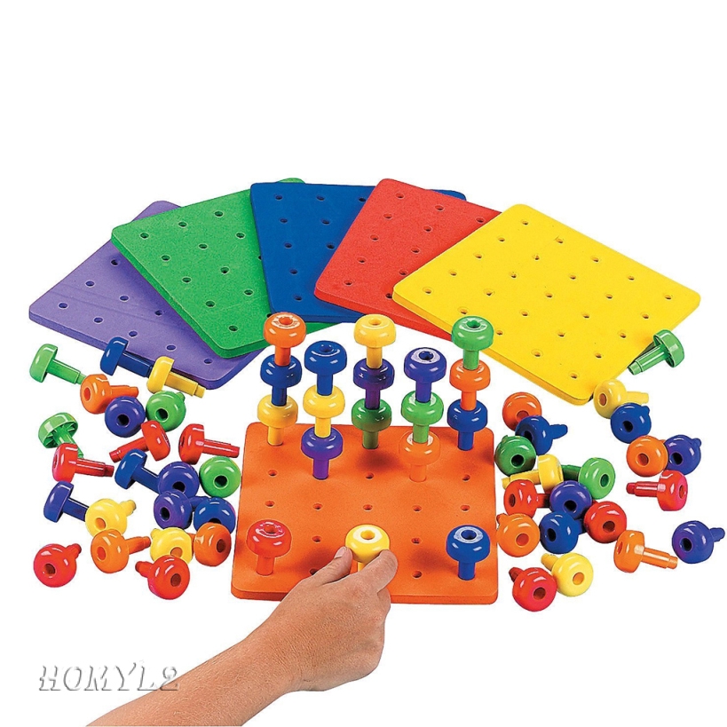 Toddler peg hot sale board