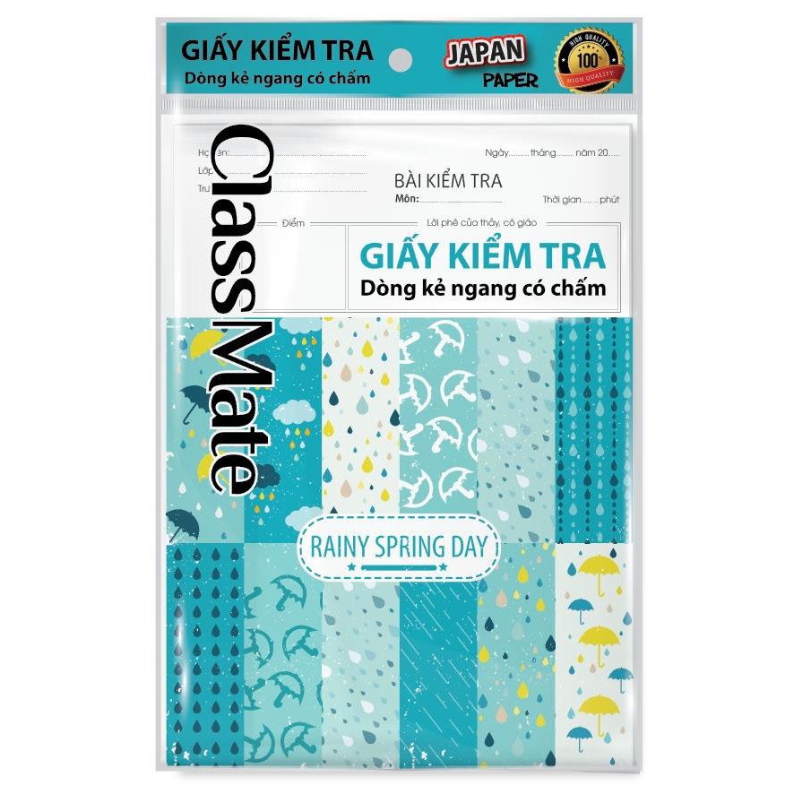 Classmate-tp201 Horizontal Test Paper 20 Double SHEETS | Shopee Singapore