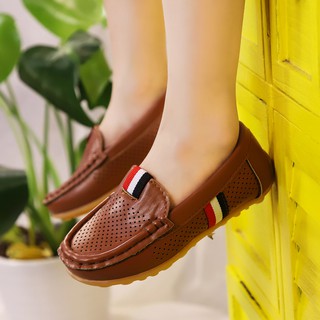 Red hot sale boys loafers