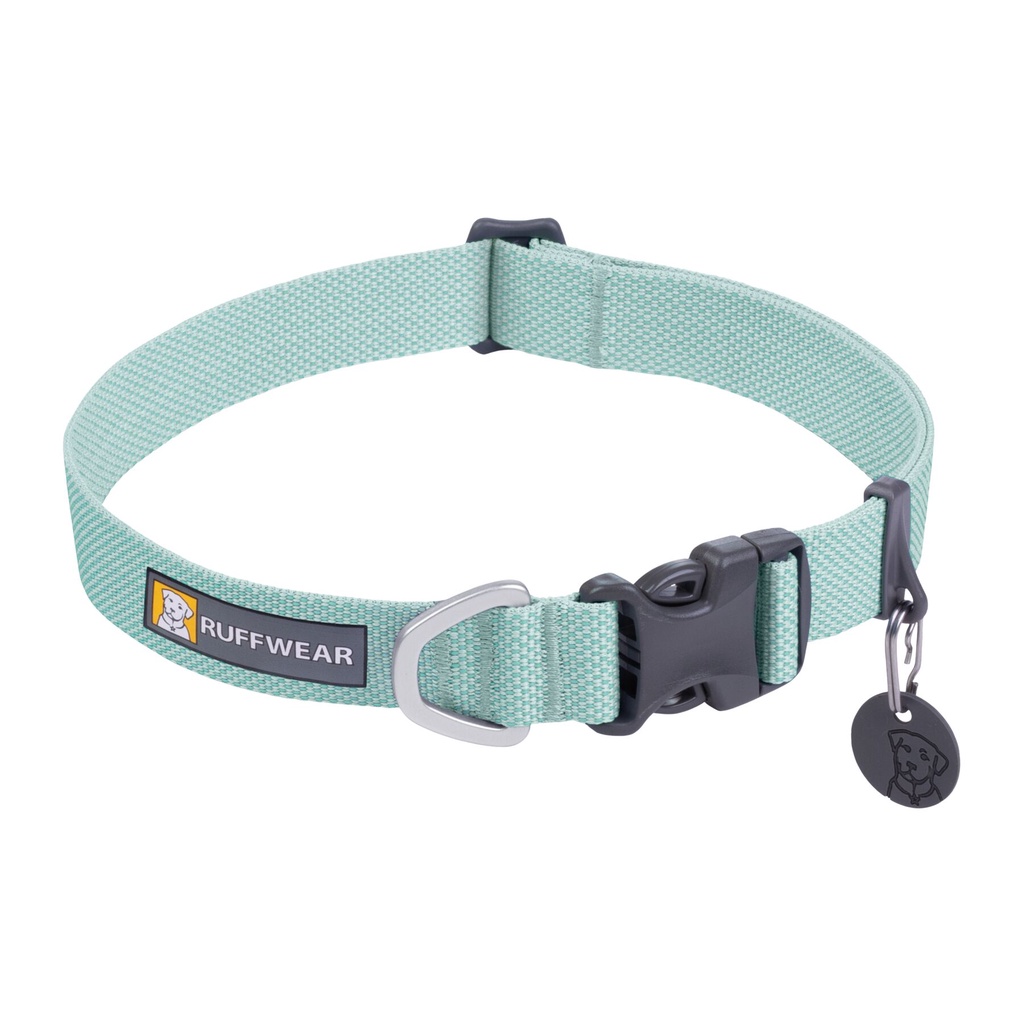 Ruffwear Hi Light Lightweight Minimal Dog Collar Sage Green