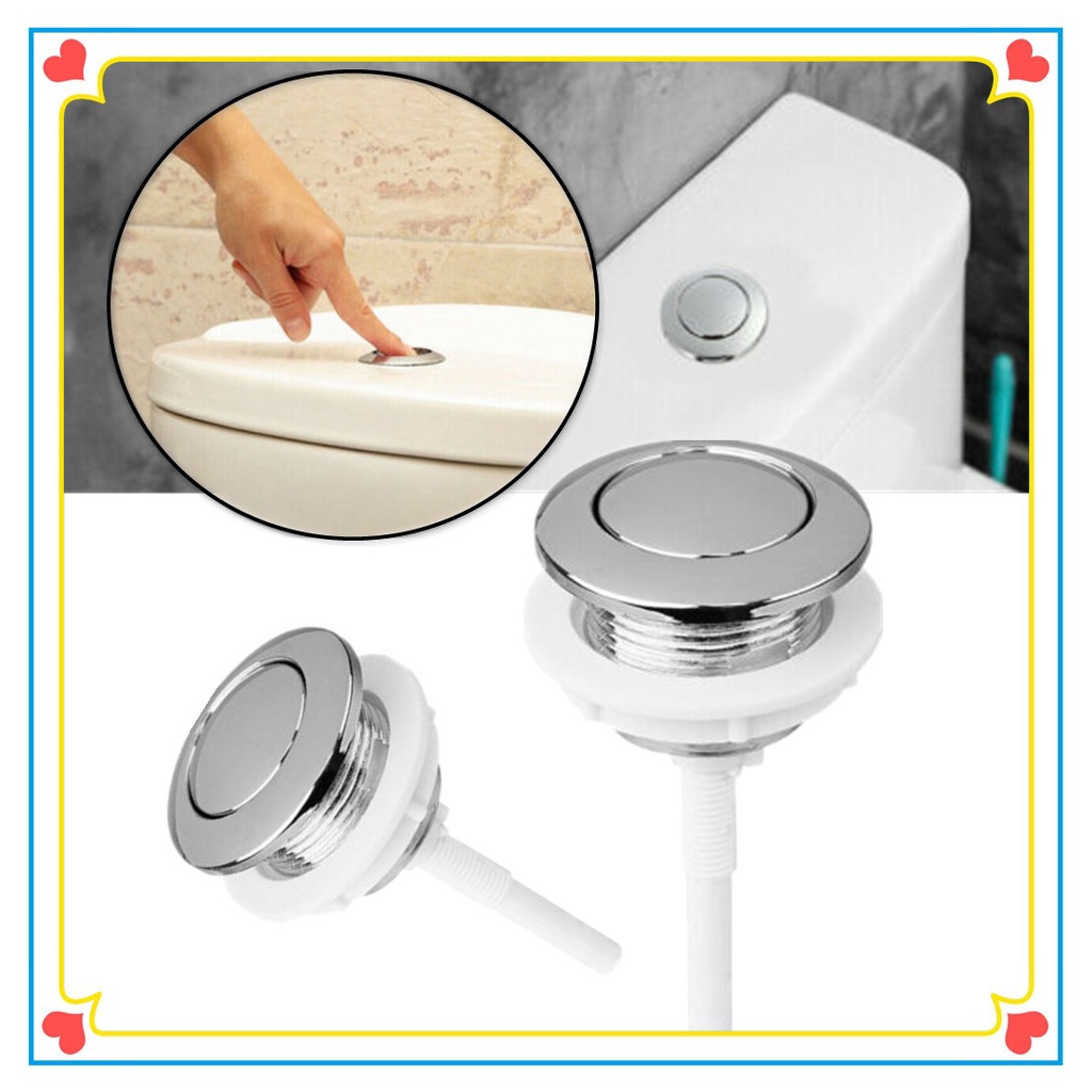 Bathroom Toilet Push Button Single Flush Button Toilet Water Tank Button UK Shopee Singapore