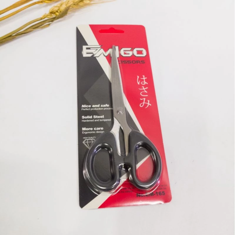 1pcs Gunting Emigo EM165 Gunting Tanggung Gunting Serbaguna - Gambar 2