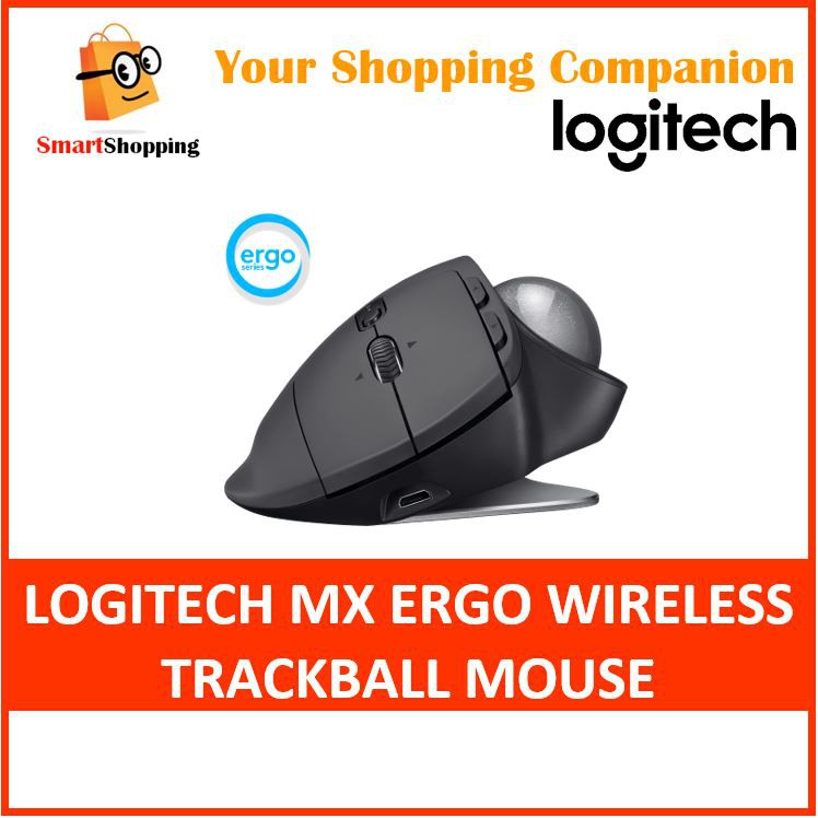Logitech MX ERGO Mouse Advanced Wireless Trackball for Windows PC and ...