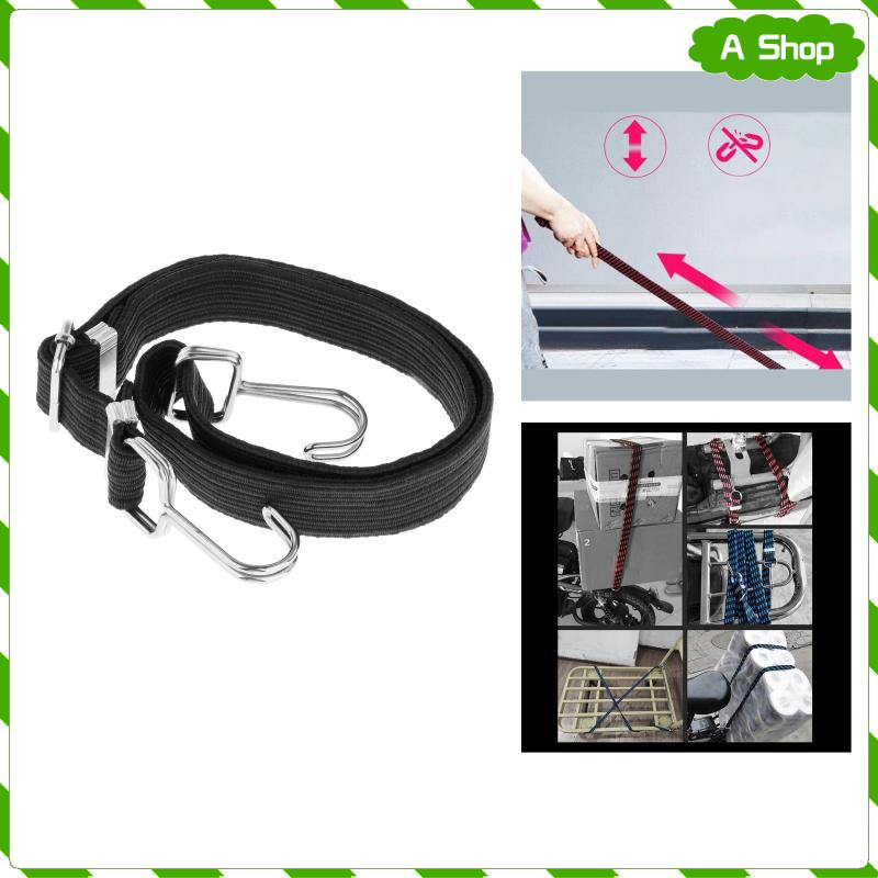 Flat Bungee Cords, Long Bungee Straps Elastic Rope for Hand Carts