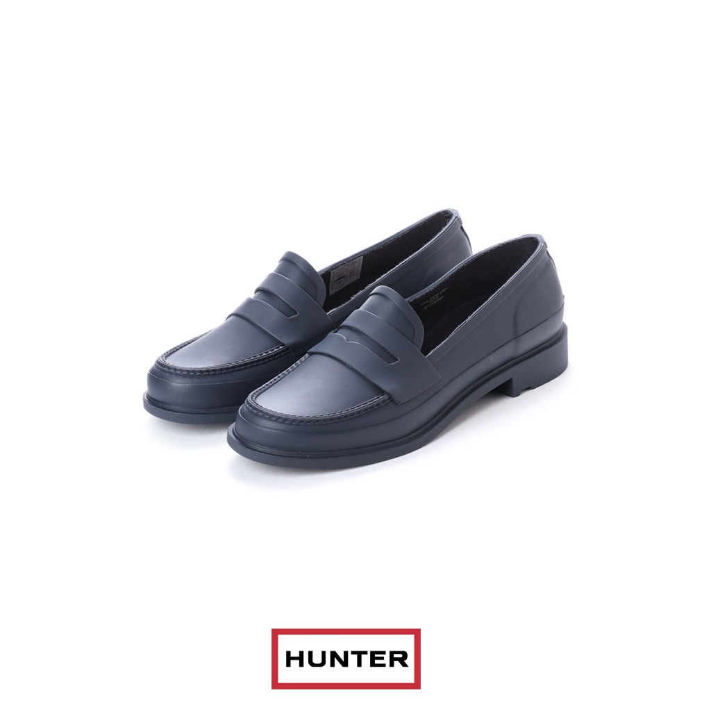 HUNTER] REFINED PENNY LOAFER MATTE NVY WFF1006RMA | Shopee Singapore