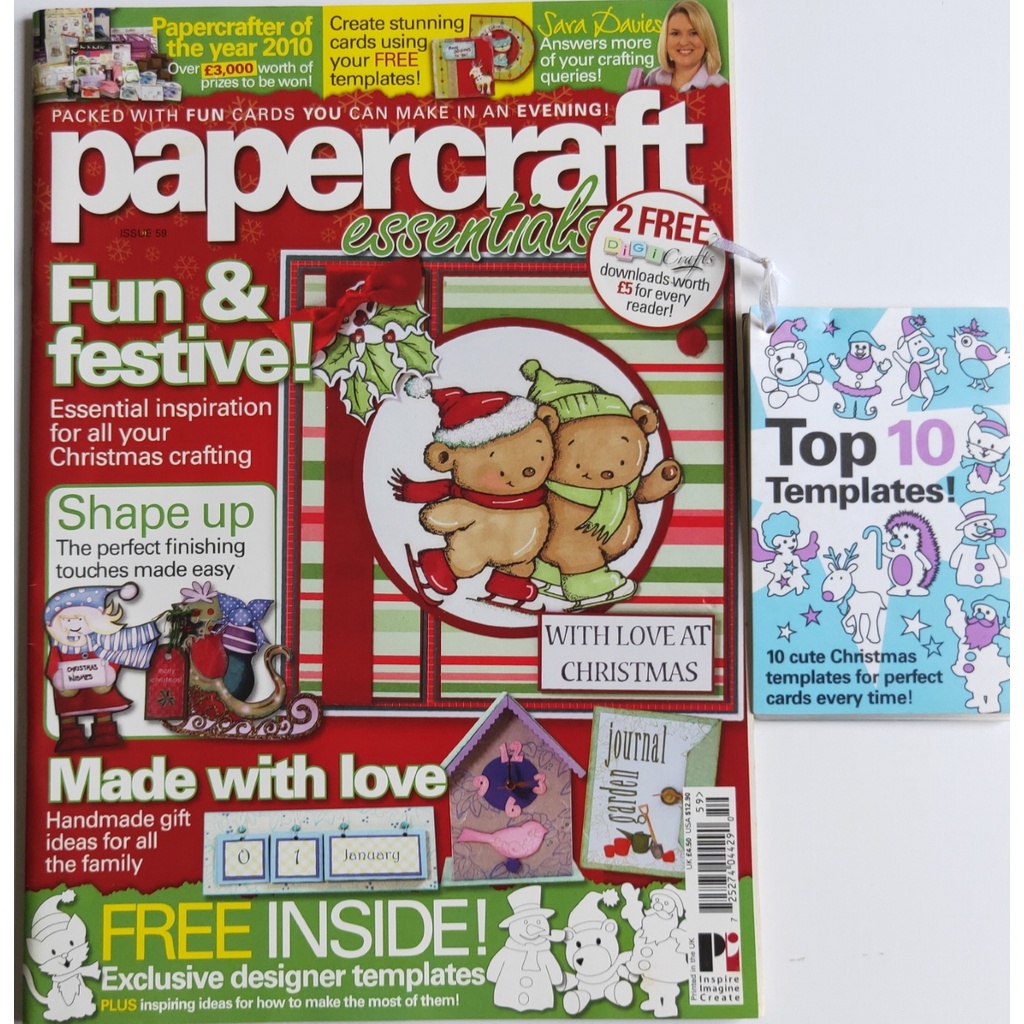 [USED] [PE 059] [With Free Templates] Papercraft Essentials UK ...