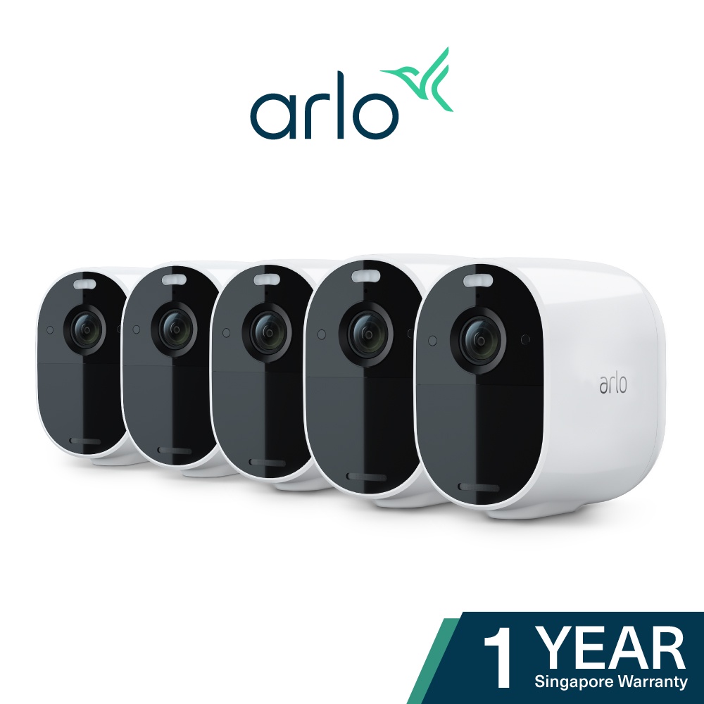 ARLO Essential Spotlight Camera VMC2530 | Wire-Free, 1080p Video ...