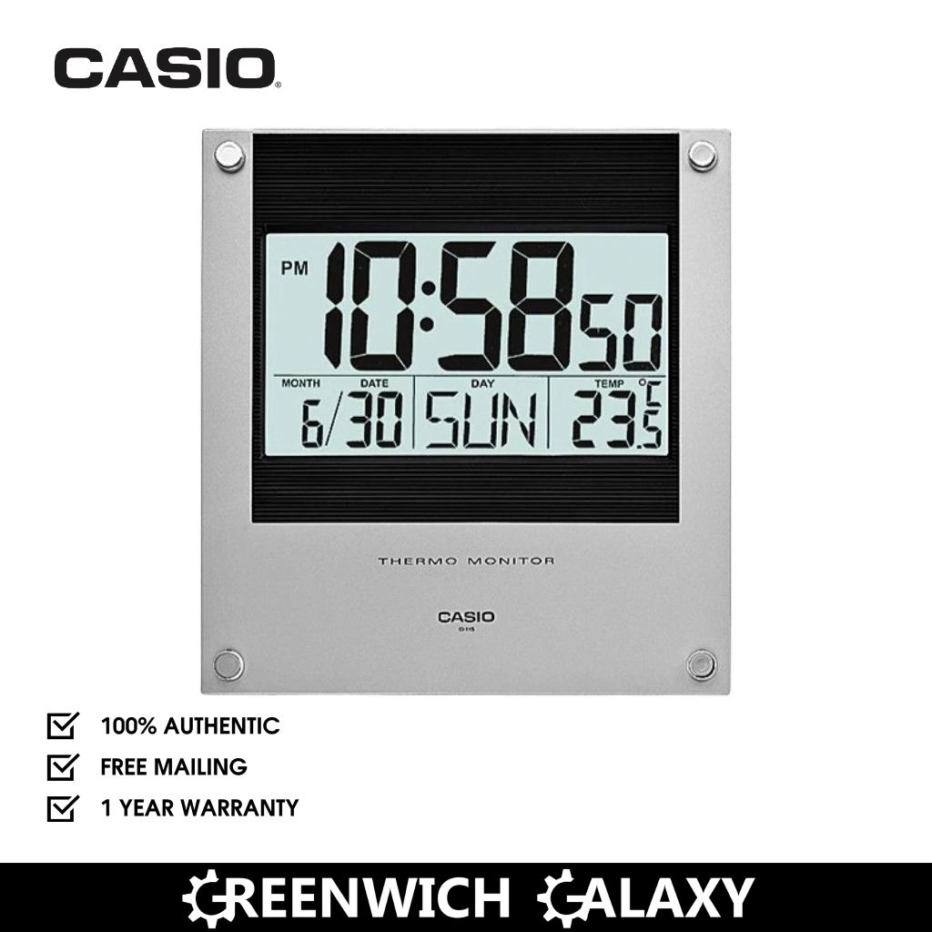 Casio led cheap wall clock