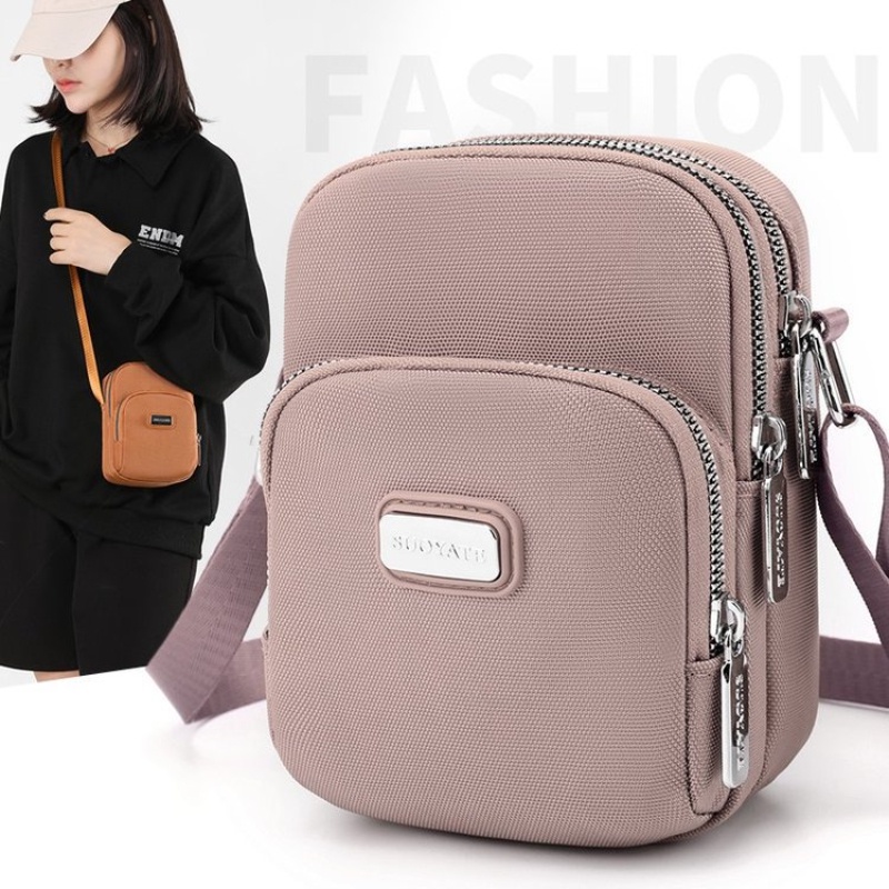 Korean Fashion Nylon Mini Women Sling Bag Shoulder Bag Crossbody Bag ...