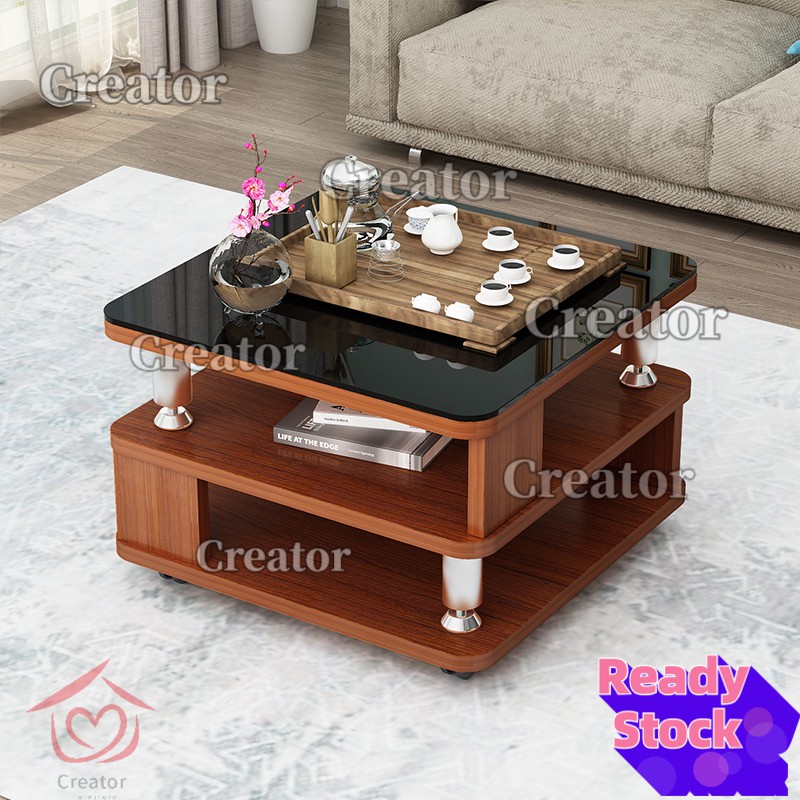 Nordic Small Tea Table Bedside Round Table Simple Modern Living Room ...