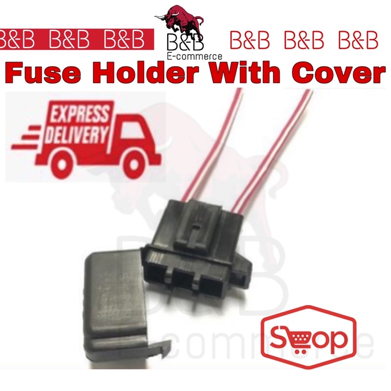 Malaysia] 🔥High Quality 🔥Plug in Fuse Holder Box for Standard