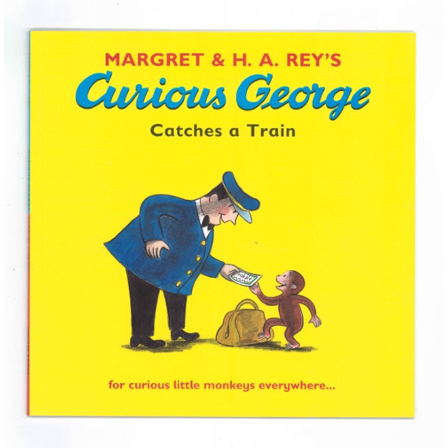 Curious George Catches a Train ( Picture Book ) | Shopee Singapore