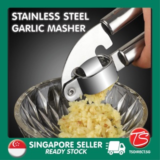 1pc Garlic Masher, Zinc Alloy Manual Garlic Masher, Garlic Press, Kitchen  Gadgets