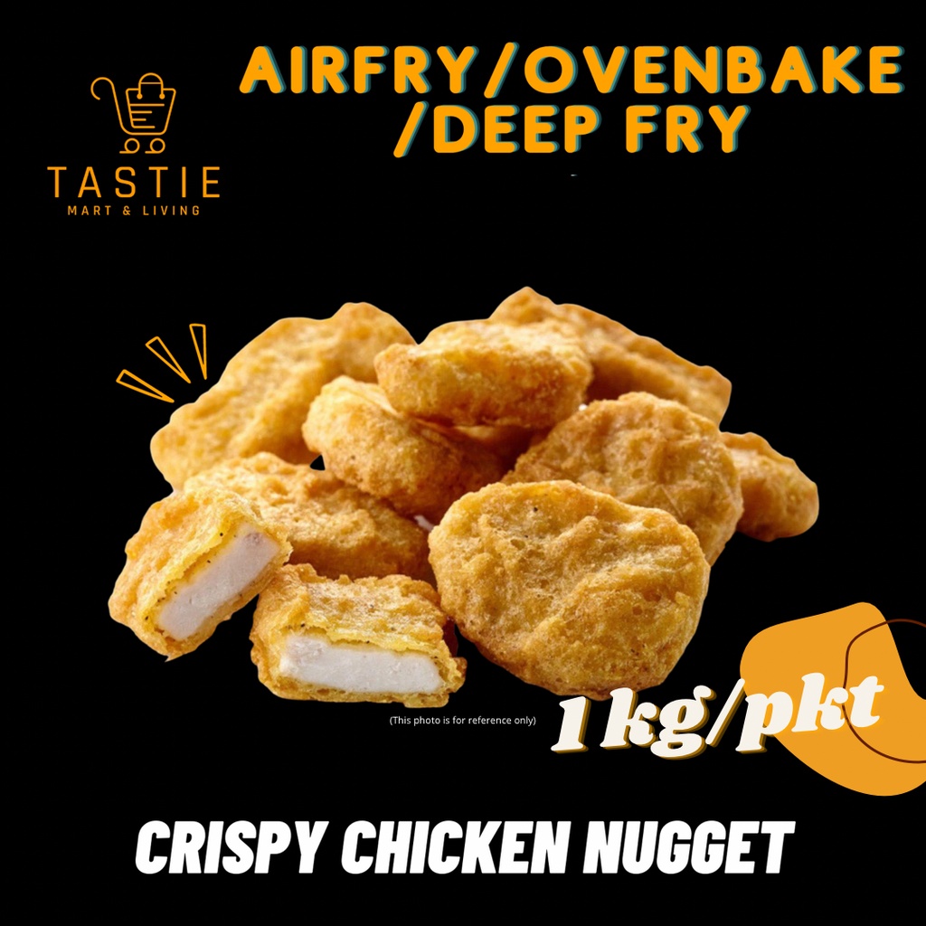Freezepak Crispy Chicken Nugget 1KG/ Frozen/ Ready To Eat/ Air Fry