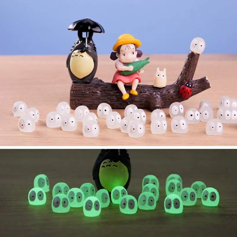 15Pcs Cartoon Action Figures Mini Figurine Glow in the Dark Miniatures ...