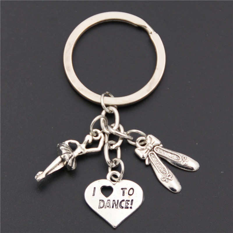 Dance keyrings clearance