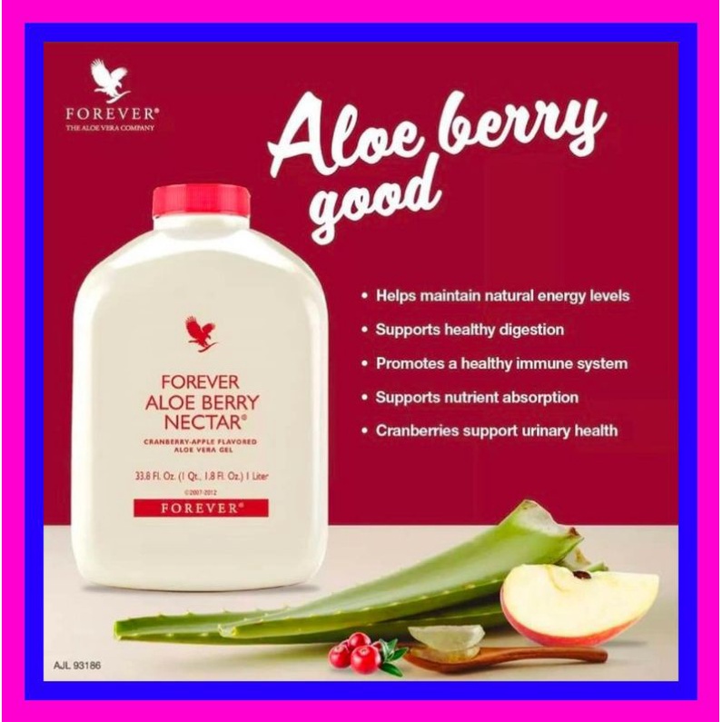 FOREVER LIVING ALOE BERRY NECTAR - Original  | Shopee Singapore