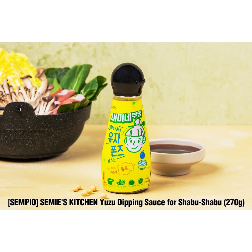 [SEMPIO] SEMIE'S KITCHEN Yuzu Dipping Sauce for ShabuShabu (270g) Soy